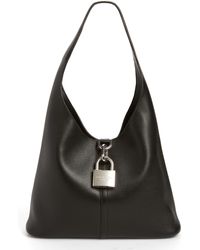 Balenciaga - Medium Locker Leather North/south Hobo Bag - Lyst