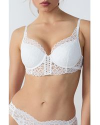 Etam - Dream Classique Longline Underwire Bra - Lyst