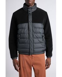 Moncler - Mistral Mixed Media Down Puffer Jacket - Lyst