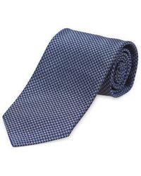 Tom Ford - Houndstooth Check Mulberry Silk Tie - Lyst