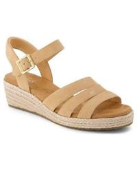 TOMS - Julia Wedge Sandal - Lyst