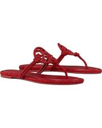 Tory Burch - Miller Knotted Pavé Thong Sandal - Lyst