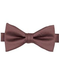 Brooklyn Brigade - Solid Satin Pre-Tied Bow Tie - Lyst