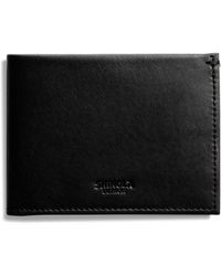 Shinola - Slim Bifold Leather Wallet - Lyst