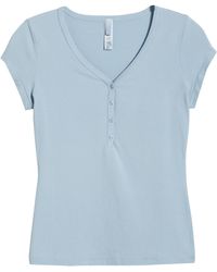 Skims - New Vintage Henley T-shirt - Lyst