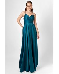 Bariano - Hanna Open Back A-Line Gown - Lyst