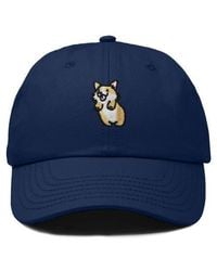 Alix - Leaping Corgi Embroidered Cap - Lyst