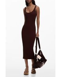 Desigual - Rib Tank Dress - Lyst