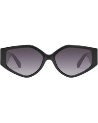 Quay - Hot Gossip 44mm Gradient Cat Eye Sunglasses - Lyst