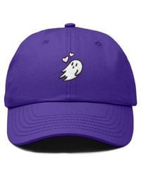Alix - Heartly Ghost Embroidered Cap - Lyst