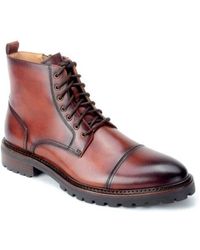 Warfield & Grand - Tinley Cap Toe Boot - Lyst