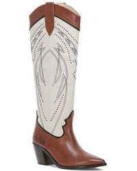 Frye - Sara Pointed Toe Western Boot - Lyst