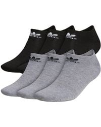 adidas - Assorted 6-pack Trefoil No-show Socks - Lyst
