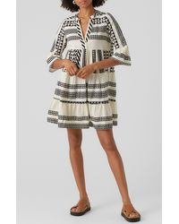 Vero Moda - Dicthe Organic Cotton Tunic Dress - Lyst