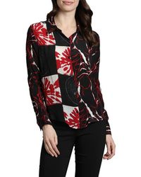 Apny - Printed Button-Up Shirt - Lyst