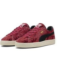 PUMA - Suede Flock Sneaker - Lyst