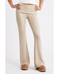 BP. - Cozy Flare Rib Pants - Lyst