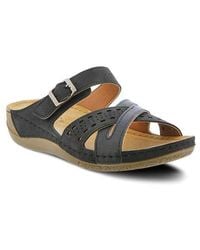 Flexus by Spring Step - Denia Slide Sandal - Lyst