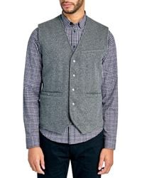 Brooklyn Brigade - Solid Quilted Vest - Lyst