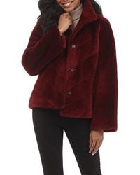 Gorski - Genuine Shearling Reversible Chevron Jacket And Horizontal Bottom - Lyst