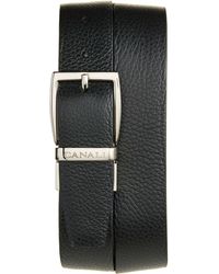 Canali - Reversible Leather Belt - Lyst