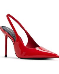 ALDO - Puckerup Slingback Pointed Toe Pump - Lyst