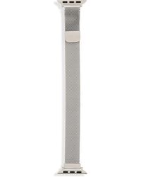The Posh Tech - Posh Tech Skinny Stainless Steel Mesh Apple Watch Replacement Band - 42mm/44mm - Lyst