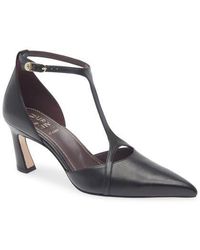27 EDIT Naturalizer - Ezlyn T-Strap Pointed Toe Pump - Lyst
