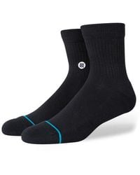 Stance - Icon 3-Pack Quarter Crew Socks - Lyst
