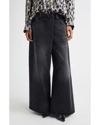 R13 - Nico Wrap Wide Leg Jeans - Lyst