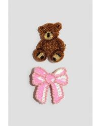 H&M - 2-Pack Beaded Hair Clips - Lyst