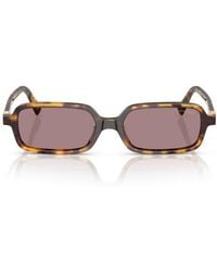 Miu Miu - 52Mm Rectangular Sunglasses - Lyst