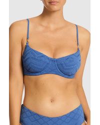 Sea Level - Toscana Underwire Balconette Bikini Top - Lyst