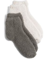 Barefoot Dreams - Cozychictm Assorted 2-pack Crew Socks - Lyst