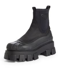 Prada Monolith Boots for Women - Up to 23% off | Lyst