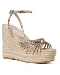 Loeffler Randall - Pamela Ankle Strap Platform Wedge Sandal - Lyst