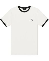 Alix - Ghost Jersey Ringer Tee - Lyst
