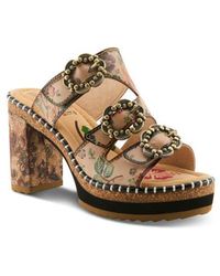 Spring Step - Milemarker Platform Slide Sandal - Lyst