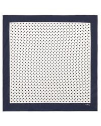Echo - Pin Dot Silk Scarf - Lyst