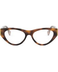 Fendi - First 52Mm Cat Eye Optical Glasses - Lyst