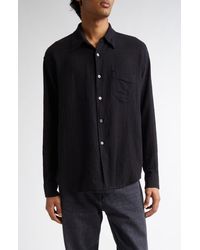 Our Legacy - Coco Cotton Button-Up Shirt - Lyst