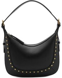Mango - Small Studded Faux Leather Shoulder Bag - Lyst