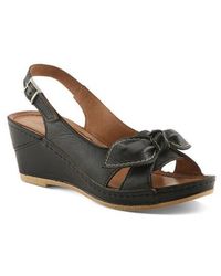 Spring Step - Chassidy Wedge Sandal - Lyst