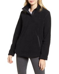 Thread & Supply Road Trip Fleece Pullover - Black
