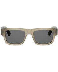 Dior - Oblique S3I 52Mm Rectangular Sunglasses - Lyst
