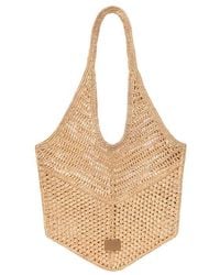 Maje - Natural Raffia Bag - Lyst