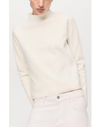 Mango - Mock Neck Sweater - Lyst