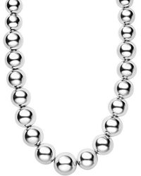 Lagos - Caviar Bubbly Graduated Bead Collar Necklace - Lyst