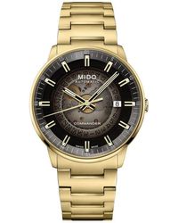 MIDO - Commander Gradient Automatic Goldtone Bracelet Watch, 40Mm - Lyst