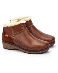 Pikolinos - Granada Faux Fur Bootie - Lyst